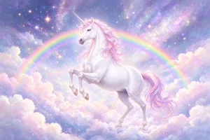 Rainbow Unicorn jigsaw puzzle