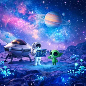 Space Adventure jigsaw puzzle